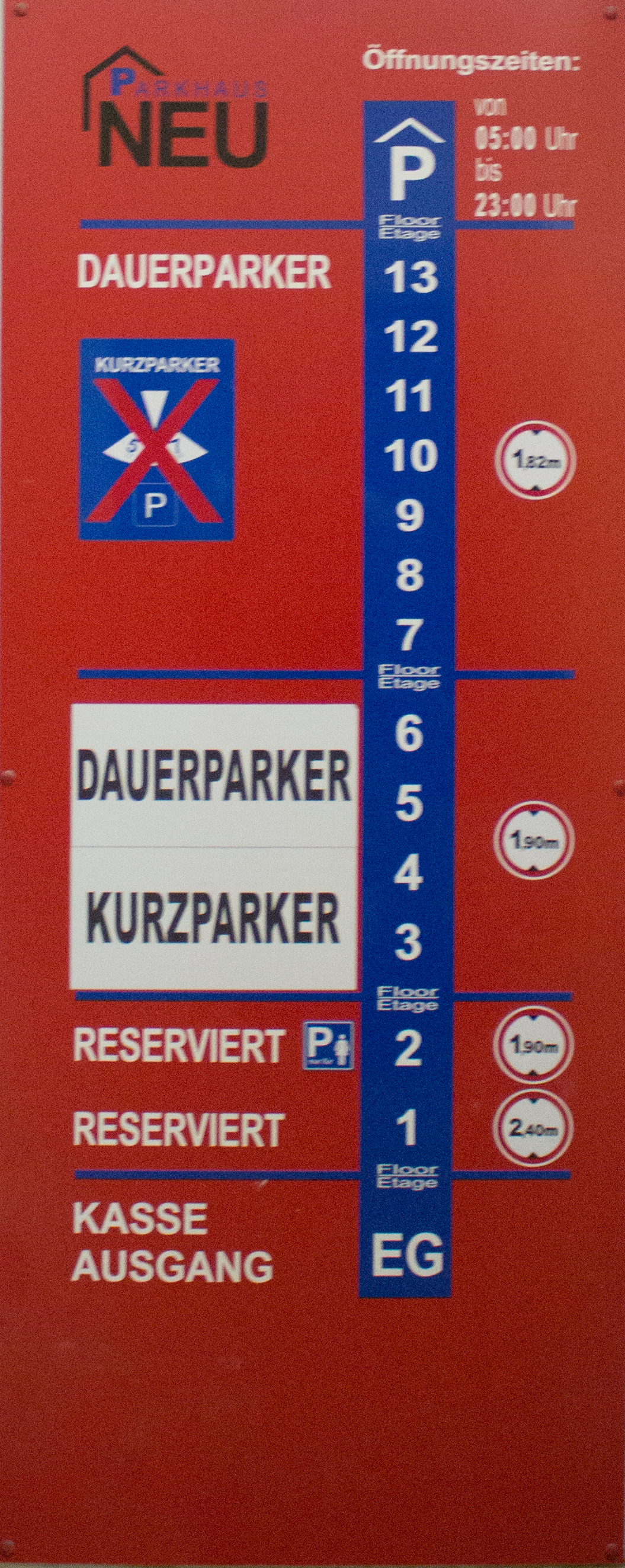 Parkhaus Neu Preise
